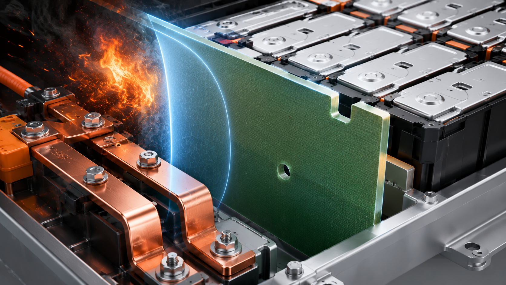 FR4 Flame Resistant Battery Insulation