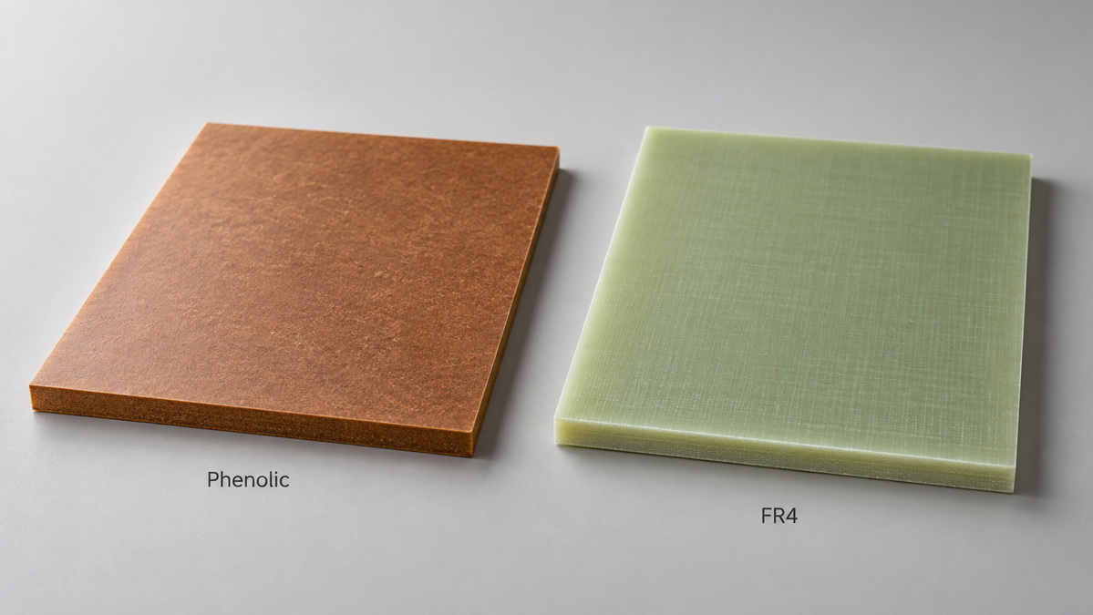 Phenolic Board And FR4 Sheet Comparison