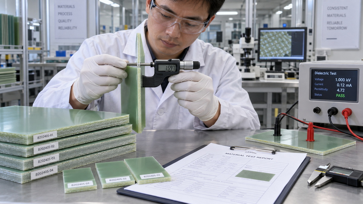 Epoxy Sheet Quality Inspection Process