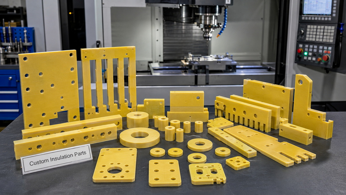 Custom CNC Machined Insulation Components