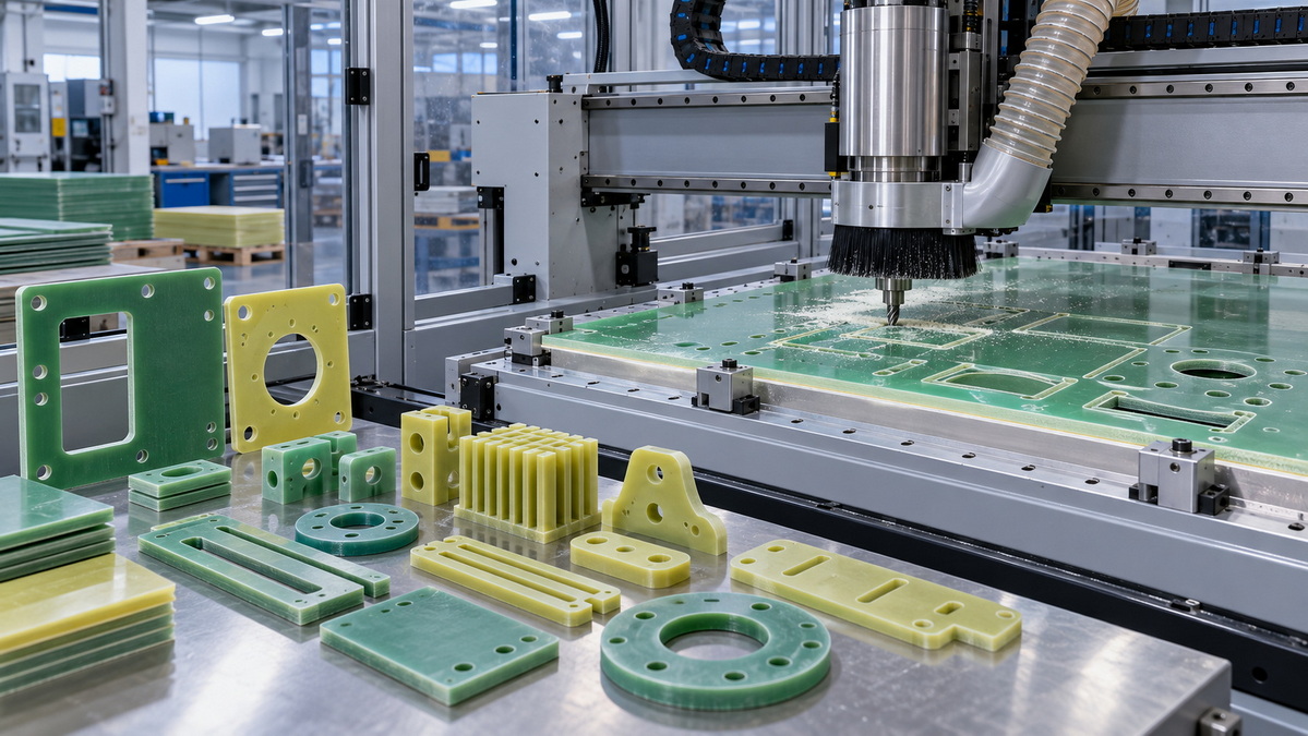 CNC Machining Epoxy Sheet Components