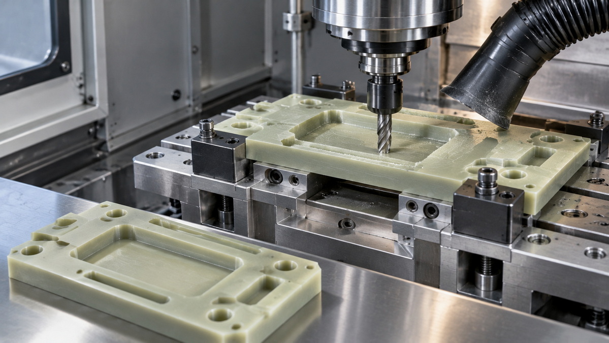 Precision CNC Machining of Glass Epoxy Fixtures