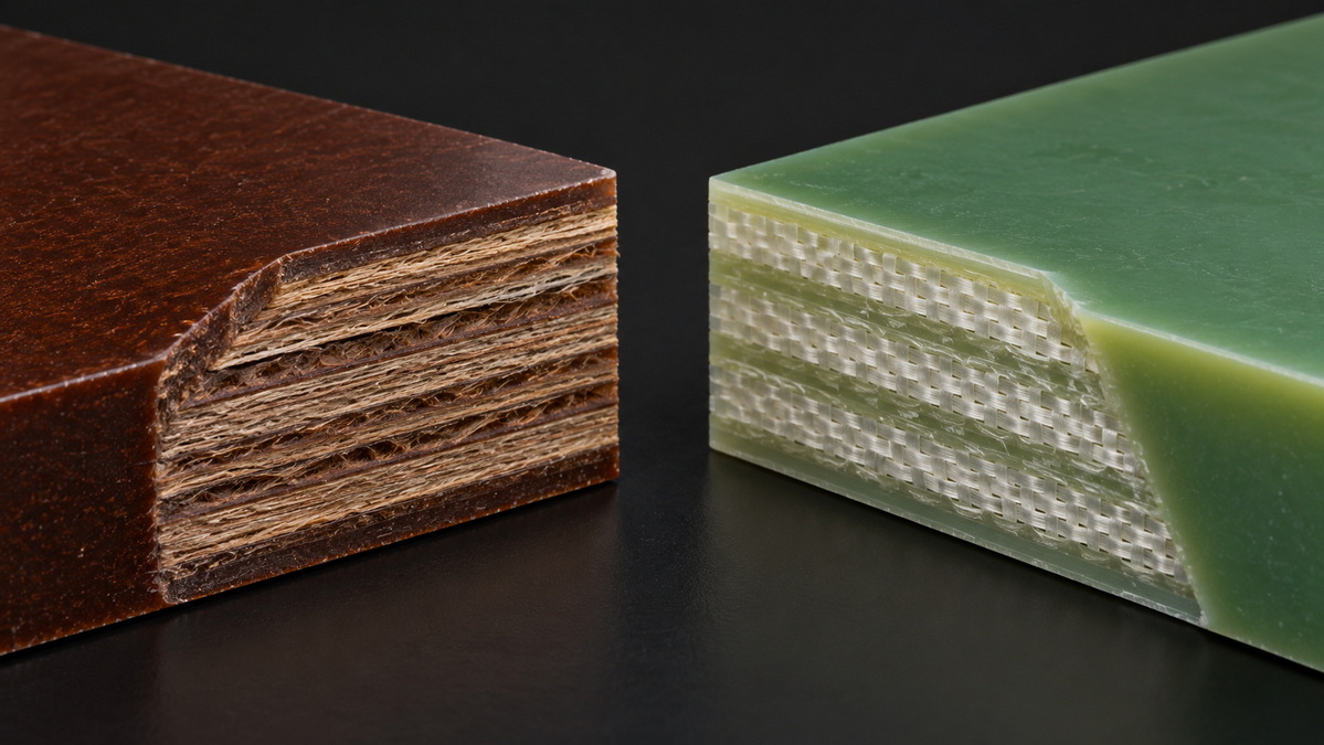 Phenolic Board And FR4 Internal Structure