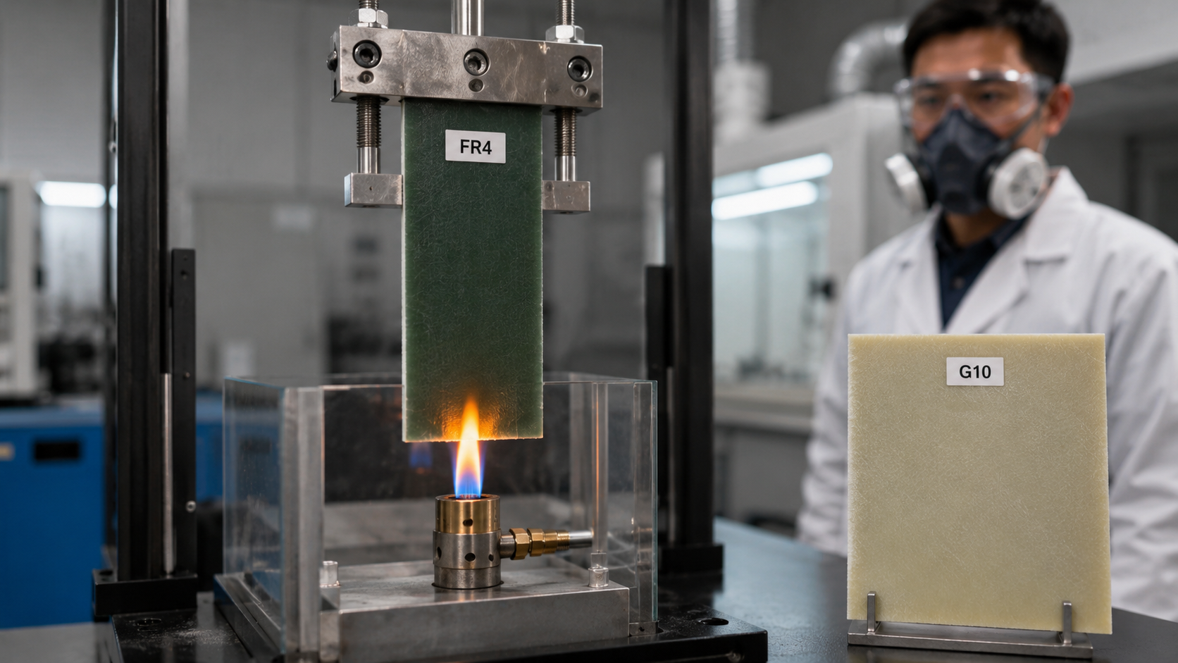 FR4 Flame Resistance Battery Safety Test