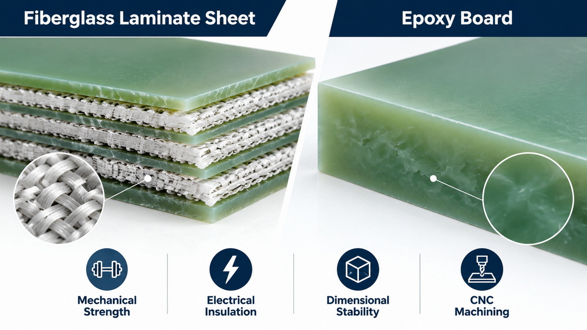 Fiberglass Laminate And Epoxy Board Structure