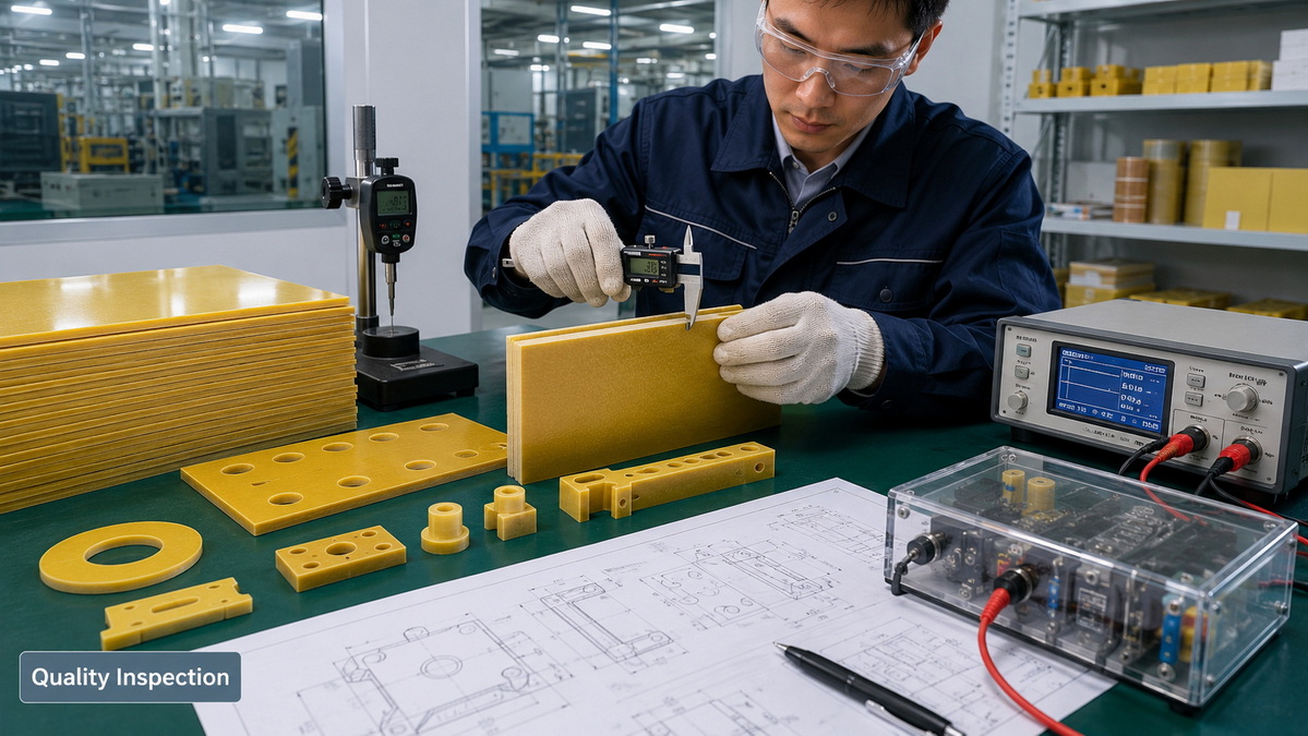 Epoxy Sheet Quality Inspection Process
