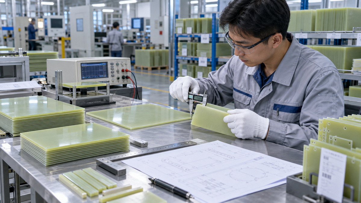 Fiberglass Sheet Supplier Quality Inspection