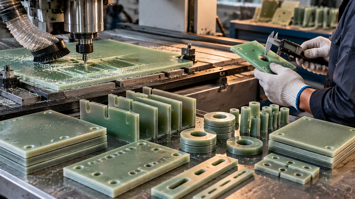 Custom CNC Machined FR4 Components