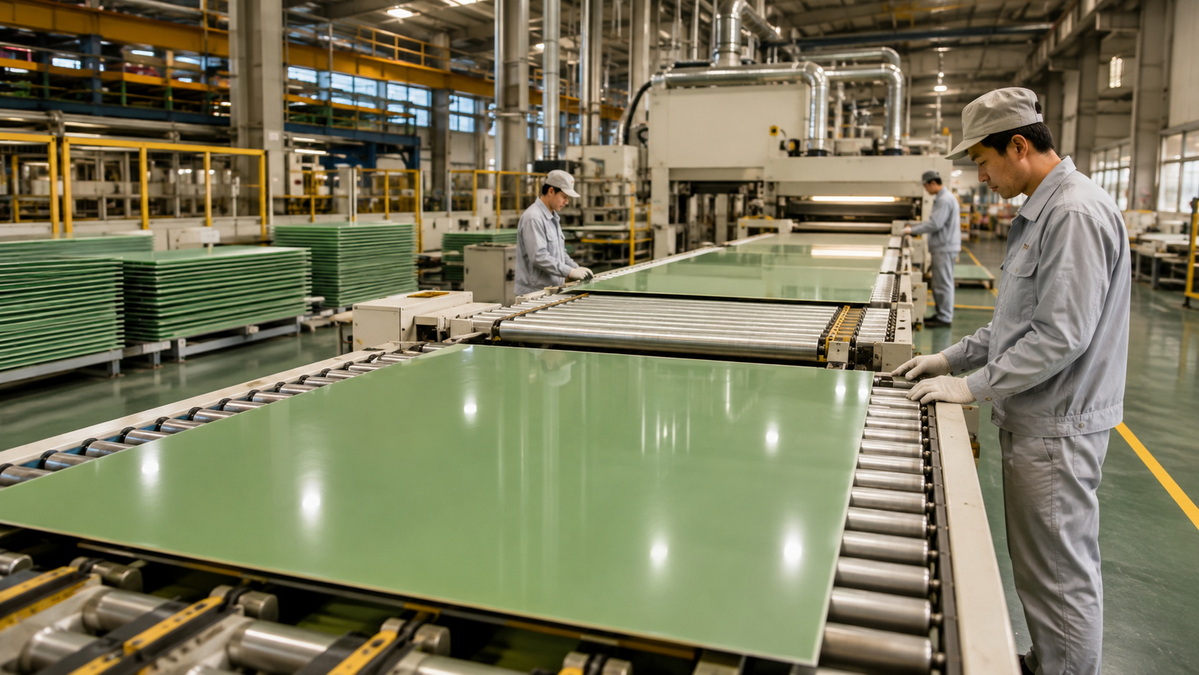 FR4 Fiberglass Sheet Manufacturing Facility