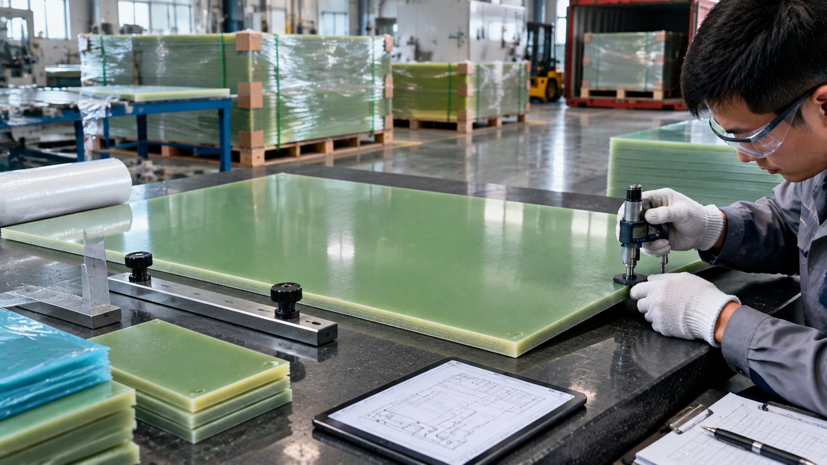 Fiberglass Sheet Quality Inspection