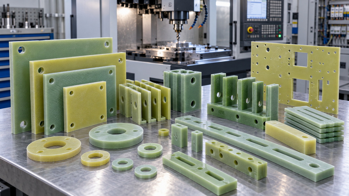 CNC Machined Epoxy Insulation Components