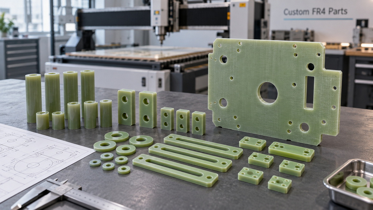 Custom CNC Machined FR4 Insulation Parts