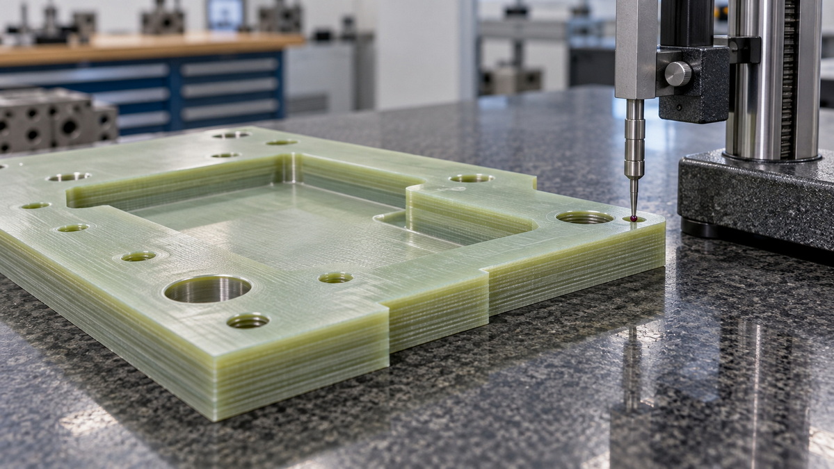 Precision Machined Epoxy Fixture Components Precision Machined Epoxy Fixture Components