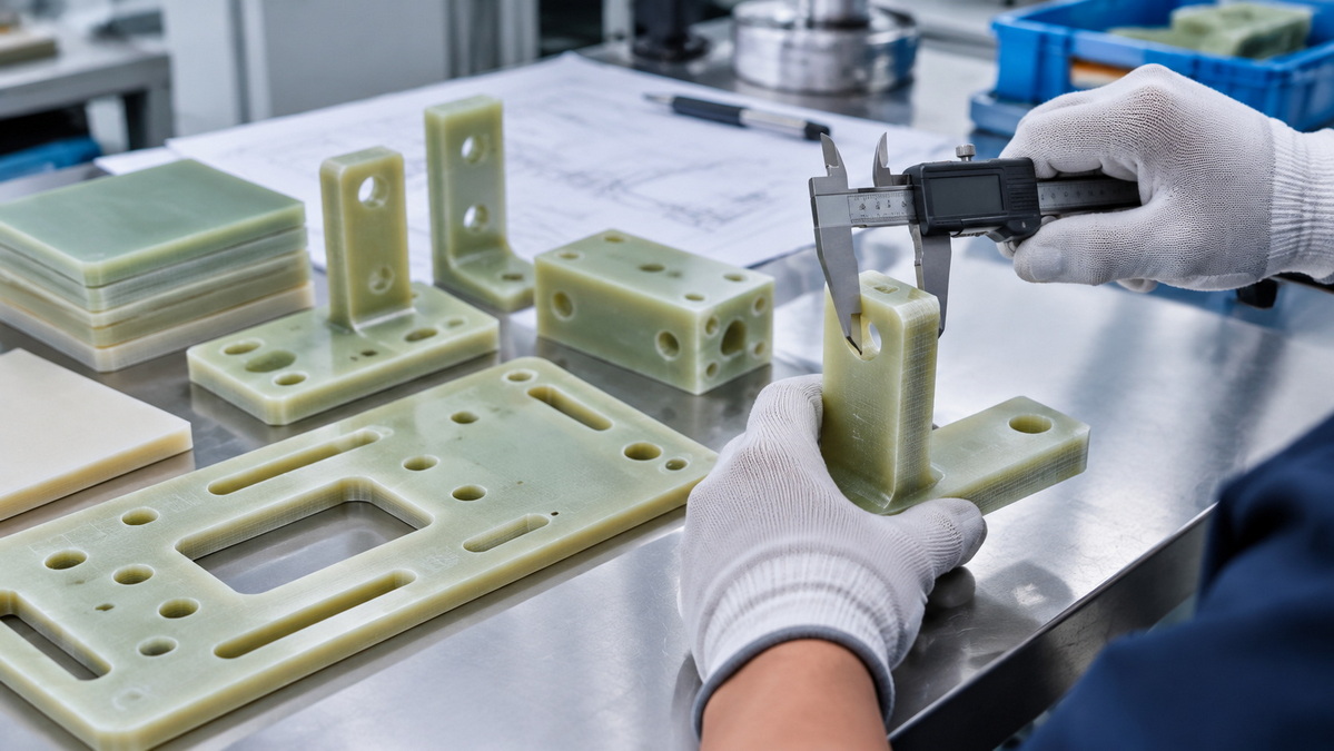 Custom Machined Insulation Component Inspection