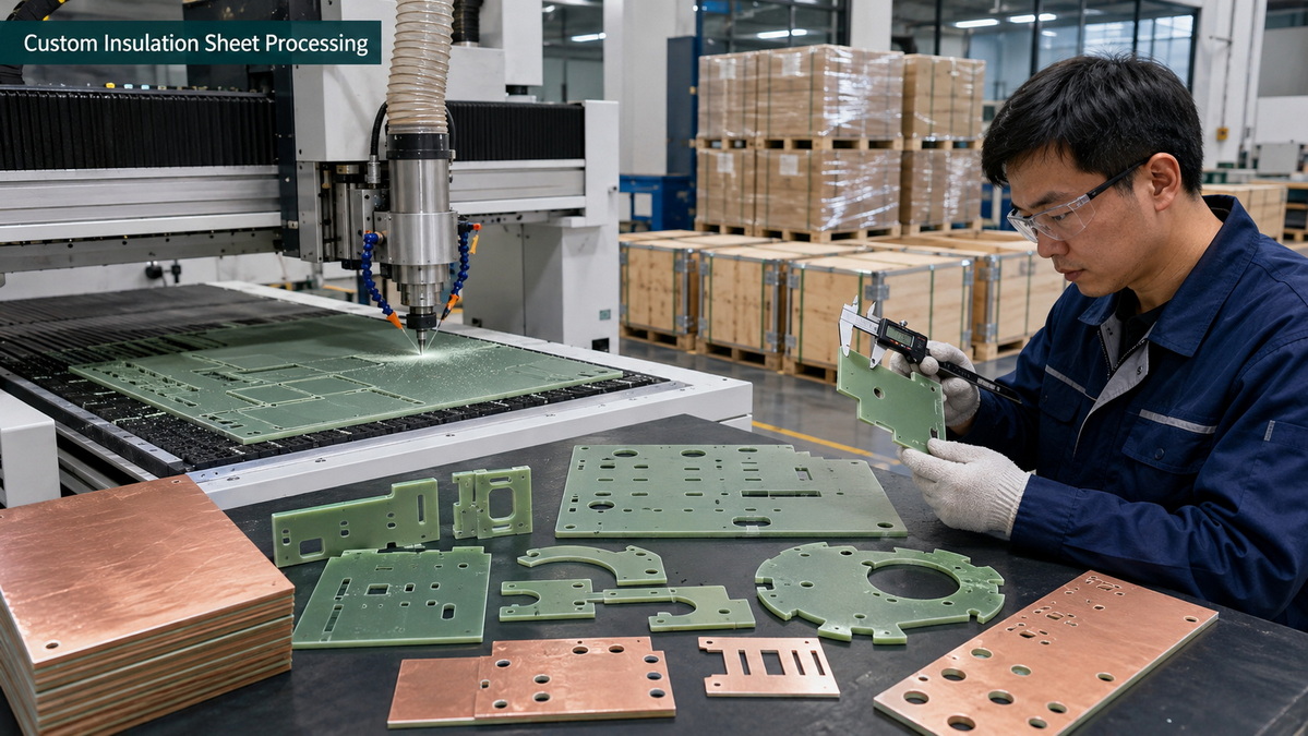 Custom Epoxy Insulation Sheet Processing