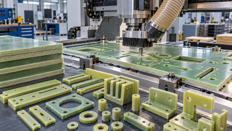 CNC Machined Epoxy Fiberglass Insulation Parts.jpg