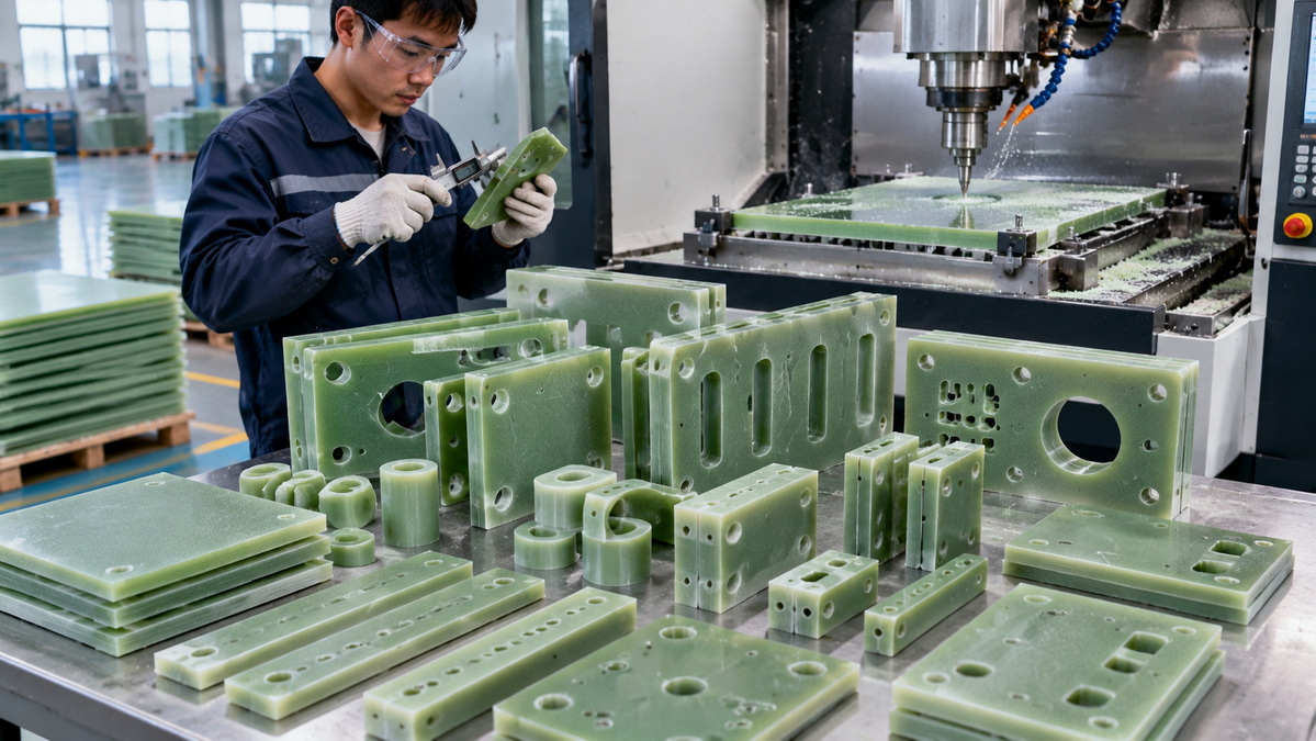 Custom Machined G11 Insulation Components