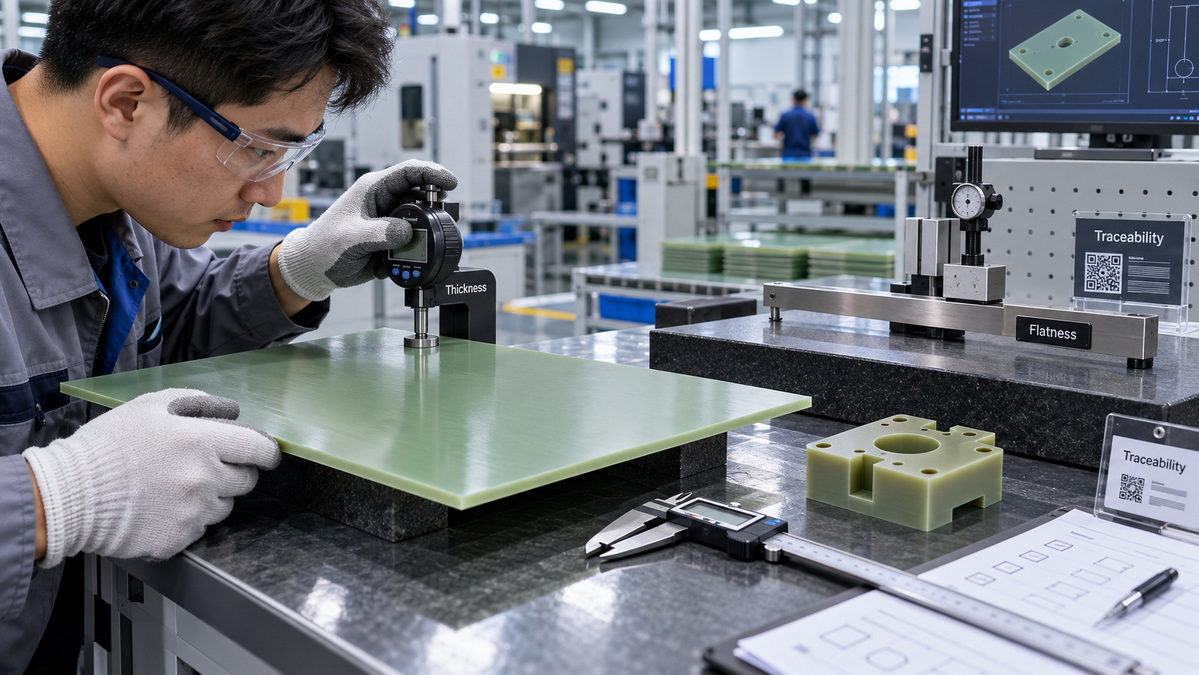 G10 Epoxy Sheet Quality Inspection