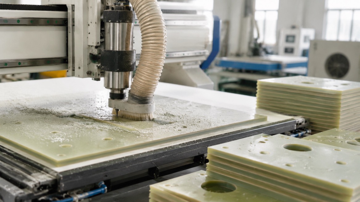 Epoxy Sheet Machining Process Epoxy Sheet Machining Process