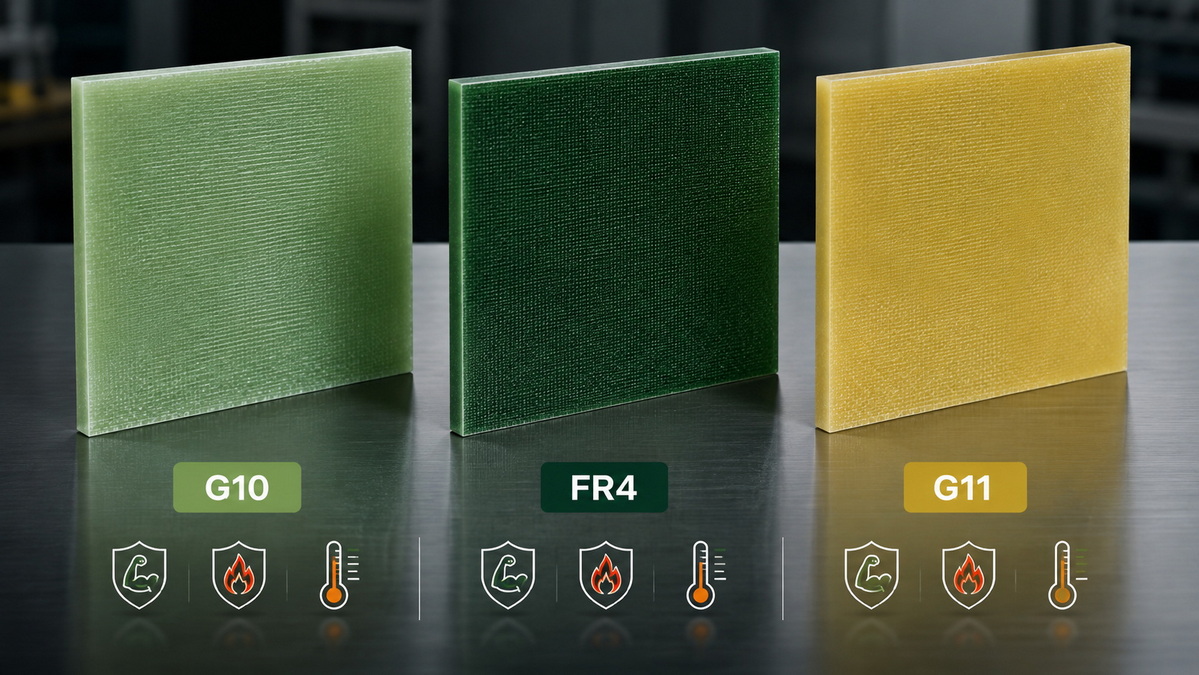 G10 FR4 G11 Material Comparison