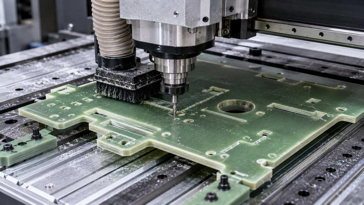 Precision CNC Machining Of FR4 Sheet