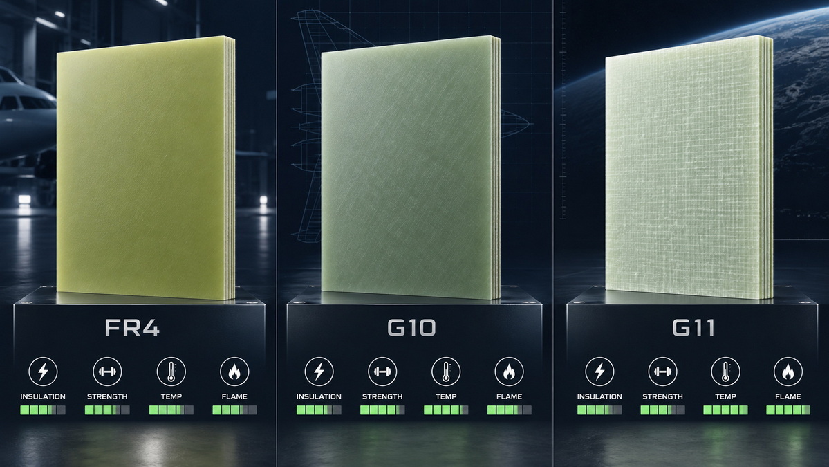 FR4 G10 G11 Thermal Electrical Material Comparison