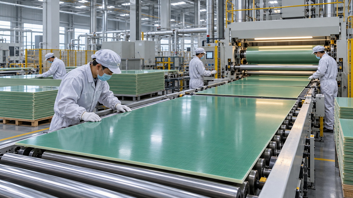 Fiberglass Laminate Sheet Manufacturing Facility