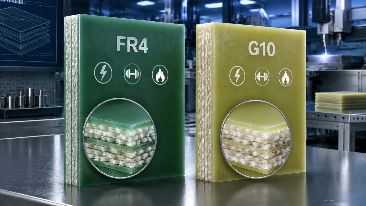 FR4 And G10 Sheet Material Comparison