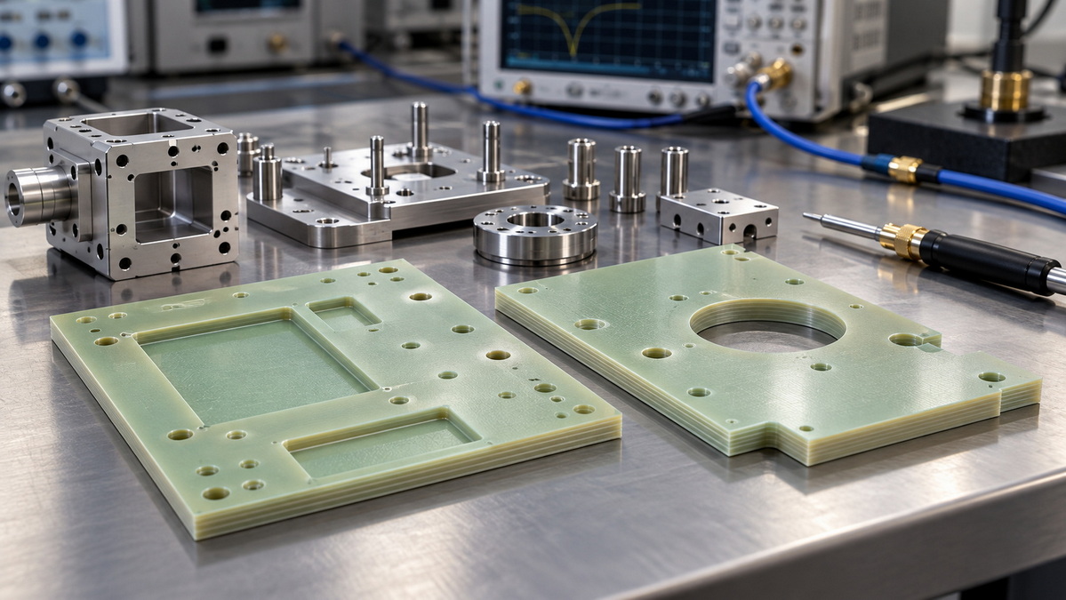 G10 vs FR4 for High-Frequency Testing Fixtures