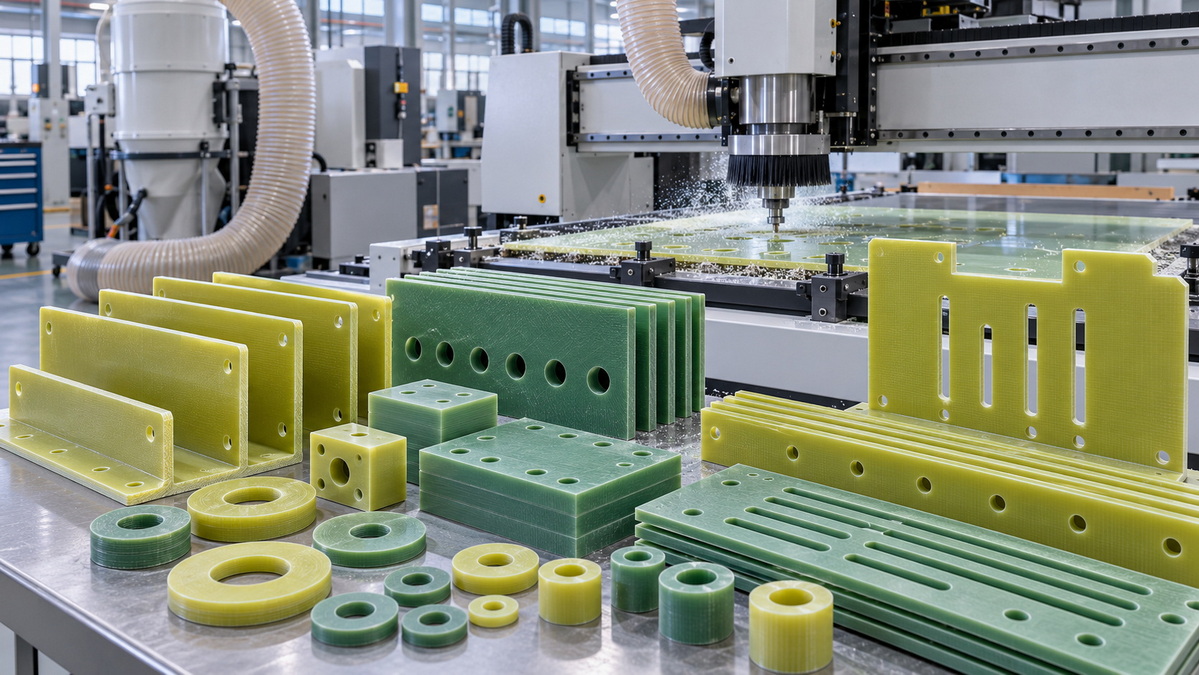 CNC Machined FR4 And G11 Insulation Parts