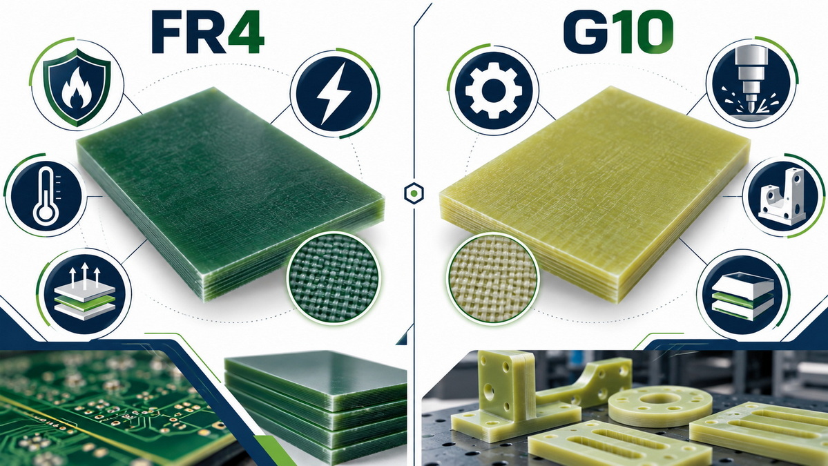 Choosing FR4 Or G10 For CNC Parts